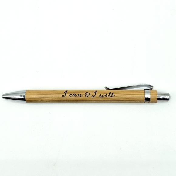 Tree of Life Faux Leather Journal Bamboo Pen Inspirational Bookmark Set Tan Pink - Picture 4 of 12